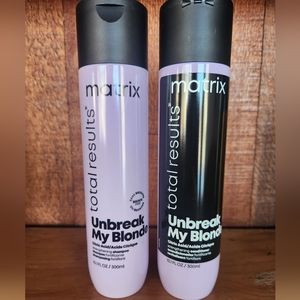 $20 Matrix Total Results Unbreak My Blonde Shampoo and Conditioner Duo